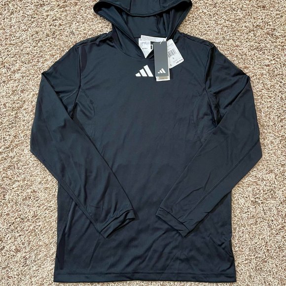 NWT Adidas Men’s Program Long Sleeve Training Pullover Hoodie Shirt, Size S - Picture 3 of 8